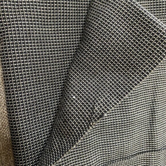 Worthington MODERN FIT Trouser Dress Pants Women's 14 Black White Geometric - Picture 14 of 14